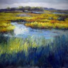 Landscape 36x48 in.  Oil Painting Canvas Art Wall Decor modern27D