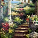 Mediterranean 36x48 in.  Oil Painting Canvas Art Wall Decor modern612