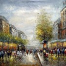 Paris 36x48 in.  Oil Painting Canvas Art Wall Decor modern204