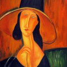 Rep. Amedeo Modigliani 36x48 in.  Oil Painting Canvas Art Wall Decor modern06D