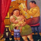 Rep. Fernando Botero 36x48 in.  Oil Painting Canvas Art Wall Decor modern08D