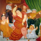Rep. Fernando Botero 36x48 in.  Oil Painting Canvas Art Wall Decor modern11D