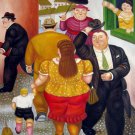 Rep. Fernando Botero 36x48 in.  Oil Painting Canvas Art Wall Decor modern12D