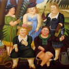 Rep. Fernando Botero 36x48 in.  Oil Painting Canvas Art Wall Decor modern15D