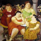 Rep. Fernando Botero 36x48 in.  Oil Painting Canvas Art Wall Decor modern18D