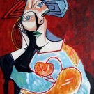 Rep. Pablo Picasso 36x48 in.  Oil Painting Canvas Art Wall Decor modern07D