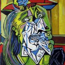 Rep. Pablo Picasso 36x48 in.  Oil Painting Canvas Art Wall Decor modern18D