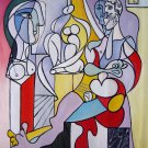 Rep. Pablo Picasso 36x48 in.  Oil Painting Canvas Art Wall Decor modern20D