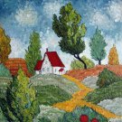 Rep. Vencent Van Gogh 36x48 in.  Oil Painting Canvas Art Wall Decor modern24D