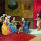 Royal 36x48 in.  Oil Painting Canvas Art Wall Decor modern001