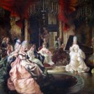 Royal 36x48 in.  Oil Painting Canvas Art Wall Decor modern004