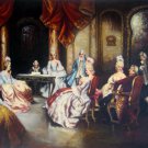 Royal 36x48 in.  Oil Painting Canvas Art Wall Decor modern006