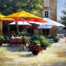 Street 36x48 in.  Oil Painting Canvas Art Wall Decor modern08D