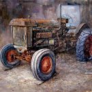 Tractor 36x48 in.  Oil Painting Canvas Art Wall Decor modern02D