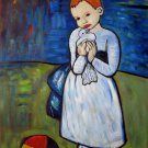 Rep. Pablo Picasso 30x36 in.  Oil Painting Canvas Art Wall Decor modern06D