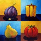 Fruit 36x36 in.  Oil Painting Canvas Art Wall Decor modern002