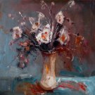 Flower 31.5x31.5 in.  Oil Painting Canvas Art Wall Decor modern001