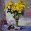 Flower 31.5x31.5 in.  Oil Painting Canvas Art Wall Decor modern05D