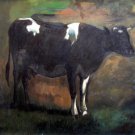 Cow 30x40 in.  Oil Painting Canvas Art Wall Decor modern301