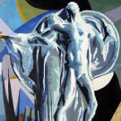 Sculpture 30x40 in.  Oil Painting Canvas Art Wall Decor modern01D