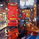 Street 30x40 in.  Oil Painting Canvas Art Wall Decor modern405
