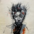 Face 28x28 in.  Oil Painting Canvas Art Wall Decor modern10D