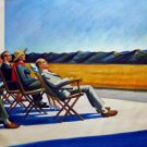 Rep. Edward Hopper 24x48 in.  Oil Painting Canvas Art Wall Decor modern06D