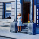 Rep. Edward Hopper 24x48 in.  Oil Painting Canvas Art Wall Decor modern07D