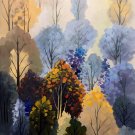 Forest 60cm x 90cm stretched Oil Painting Canvas Art Wall Decor modern102