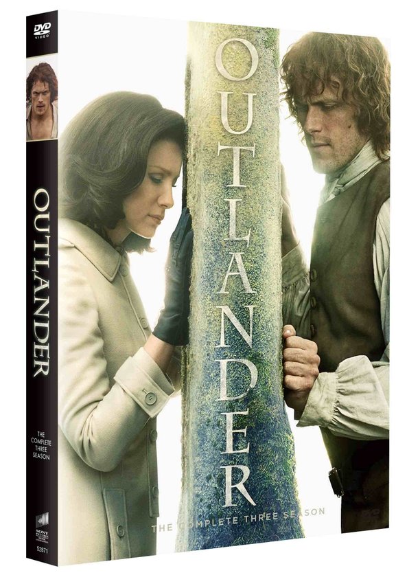 outlander season 3 dvd 4disc free shipping