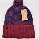 Patagonia Powder Town Beanie Pom Wax Red color NEW UNISEX