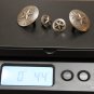 SOLID STERLING SILVER Pair Star Rosettes and Conchos Bo Bonds from Vintage