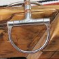 Korsteel Copper and Steel Jointed Roller Snaffle Dee Bit 4-3/4" Light Use EUC