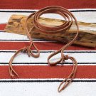 NWOT Rattlesnake Roping Rein Harness Leather 5/8" by 7-ft 9-in Super Soft!
