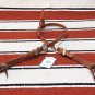 Harness Leather Slide Ear Headstall GERMAN SILVER Floral Overlay Buckles NEW