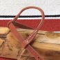 Harness Leather Slide Ear Headstall GERMAN SILVER Floral Overlay Buckles NEW