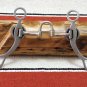 Steel Longhorn Correction Port Bit with Engraved German Silver Overlay NEW