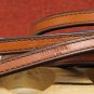 Jones Leather USA Medium Oil Split Reins Braided Leather Accents Bridle Leather