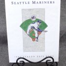 The Seattle Mariners 1991 Season Date Book Hardbound Full Color VERY RARE