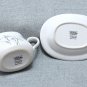 Corelle Coordinates Shadow Iris Gravy Boat & Under Plate + Serving Platter EUC