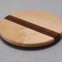 Handcrafted Walnut Maple & Purpleheart Lazy Susan 12" JK Creative Wood EUC