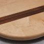 Handcrafted Walnut Maple & Purpleheart Lazy Susan 12" JK Creative Wood EUC