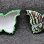 Porcelain Butterfly Trinket Box with Lid from Tozai Home NWOT
