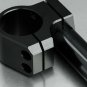 12.5" Long 33mm Black Clip-on Handlebars Fork Tubes For Honda Cafe Racer
