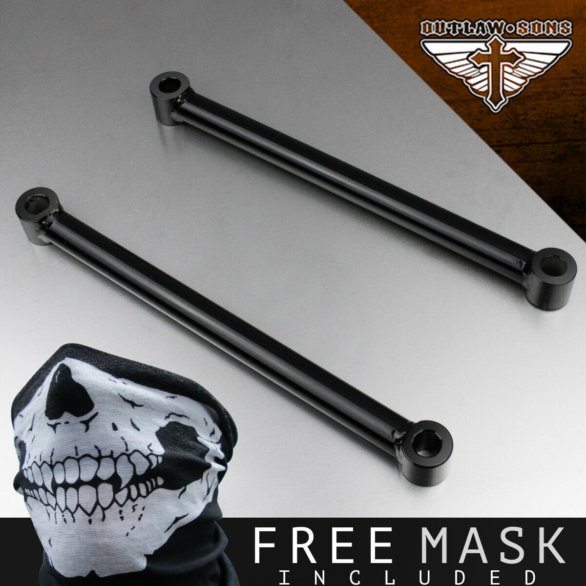 1993-2016 Harley Dyna Wide Glide Lowering Kit Steel Black Shocks Struts