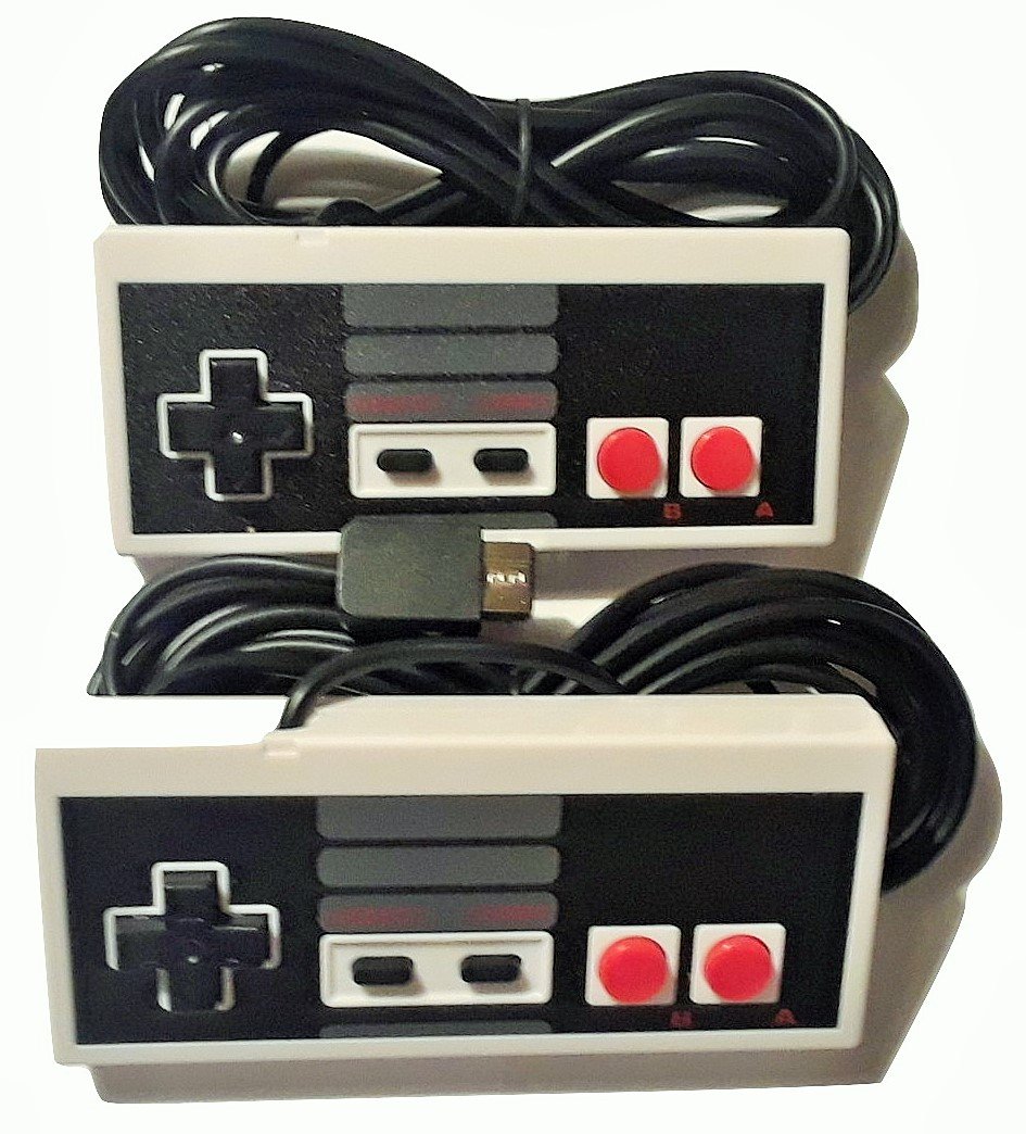 Retro NES Classic Controller (2-Pack)