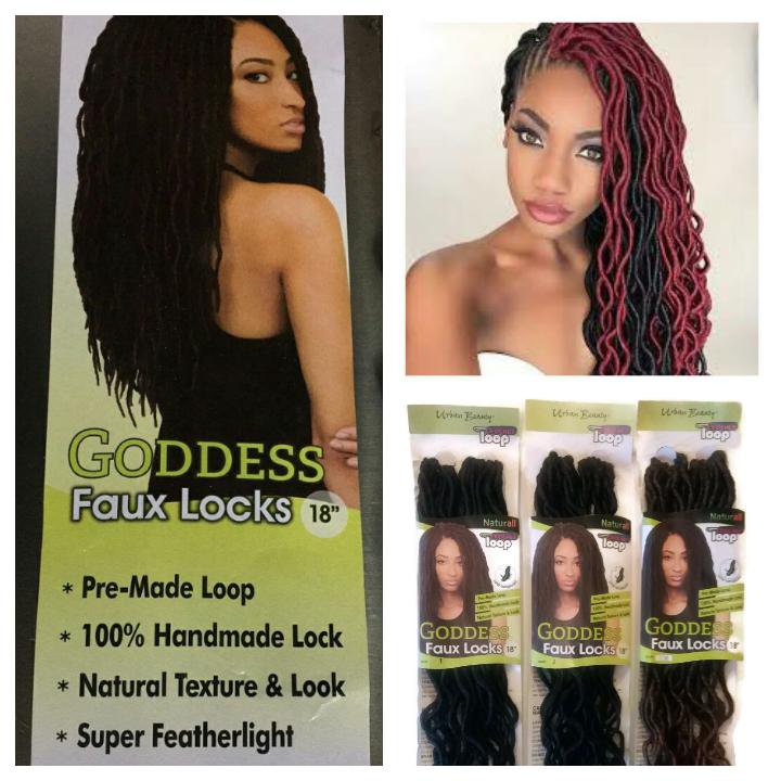 Faux Locs Hair Goddess Faux Locs Urban Beauty Faux Locs Crochet Hair 1 Jet Black T For Her