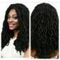 Faux Locs Hair, Goddess Faux Locs, Urban Beauty Faux Locs Crochet Hair #1 (Jet Black), Gift For Her