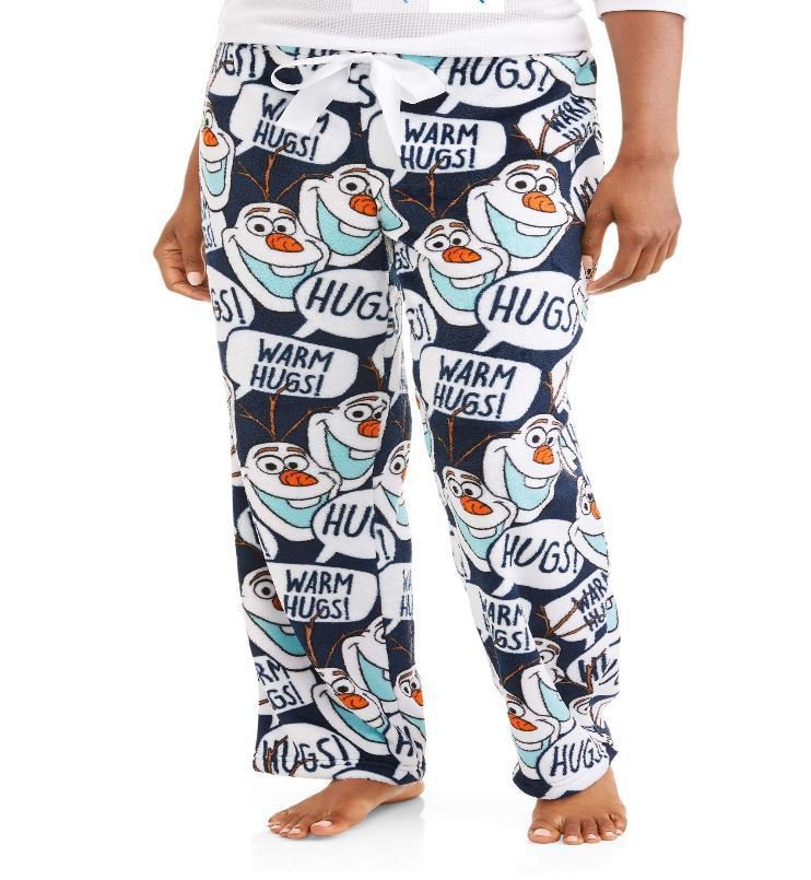 NWT Disney Women's Frozen Olaf Pajama Pants