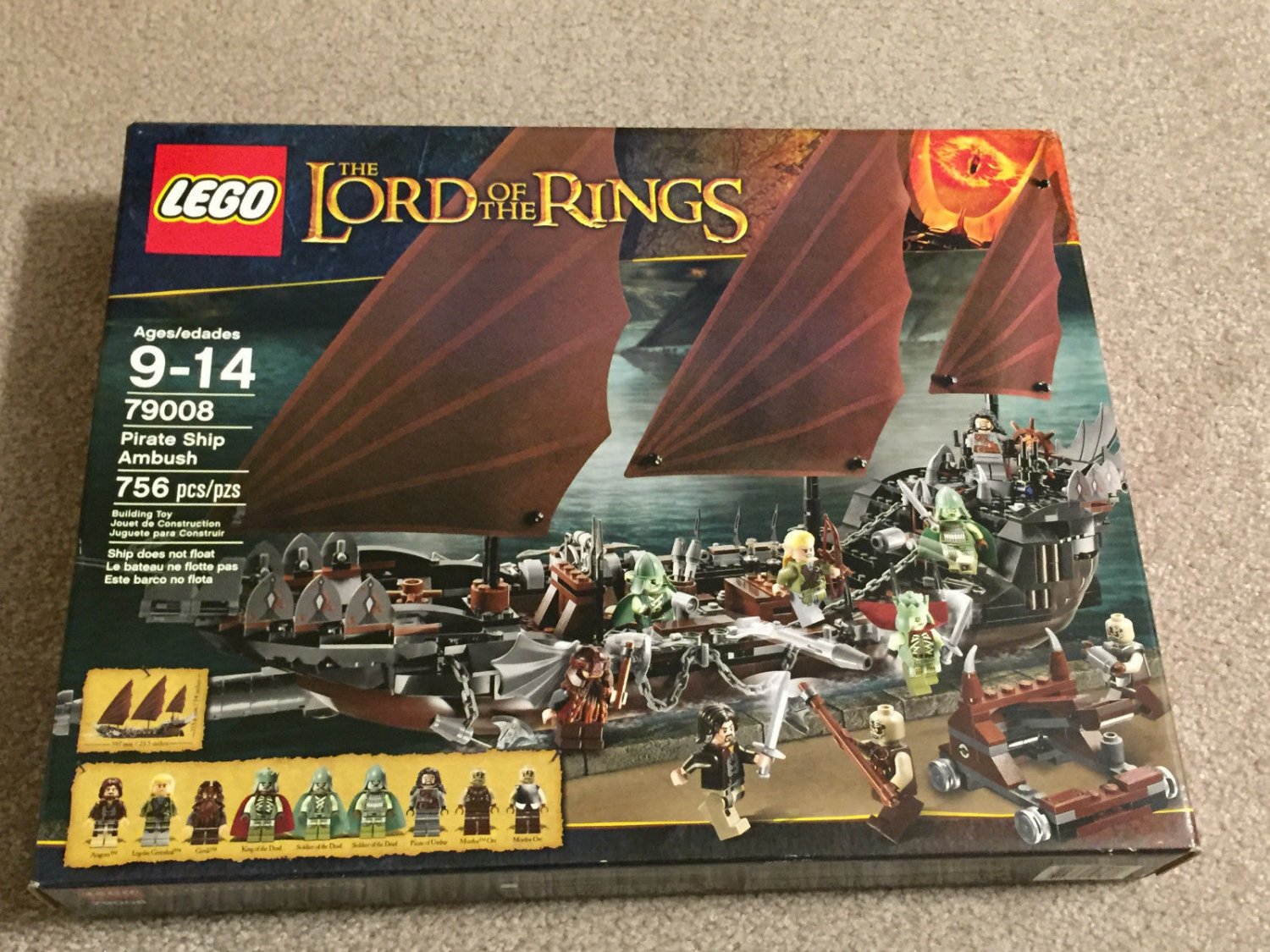 lego lord of the rings 79008